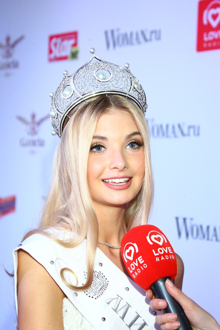 Победительница конкурса «Мисс Россия 2017» Полина Попова
